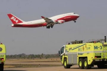 supertanquer, incendios forestales chiquitania 2019