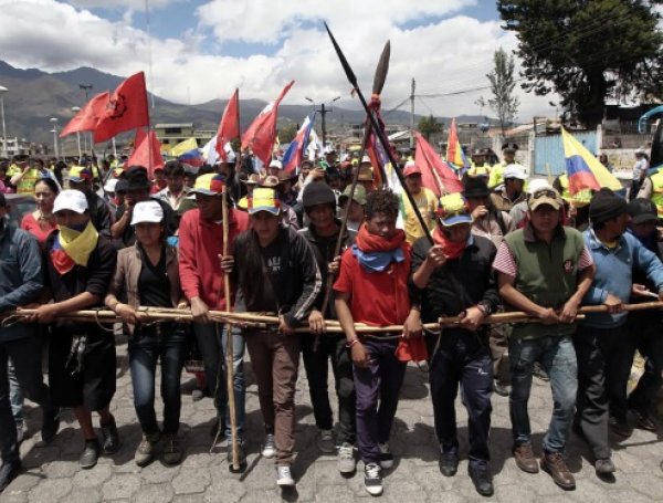 
<br>La Conaie radicalizará su protesta contra petroleras que amenazan tierras indígenas