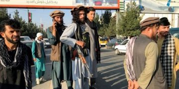 Talibanes en Kabul