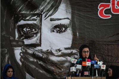 Mujeres afganas contra violación DDHH