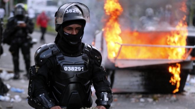Colombia Represión policial 2021