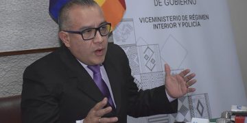 Nelson Cox Viceministro Régimen Interior Bolivia