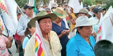 Marcha indígena, Santa Cruz septiembre 2021