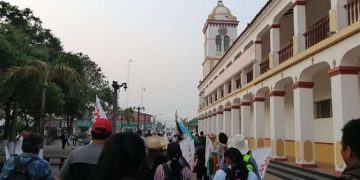 Marcha indígena. Cotoca Santa Cruz 2021