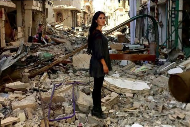 Carla Ortiz, La voz de Siria