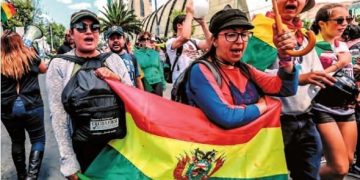 Movilización poselectoral 2019 Bolivia