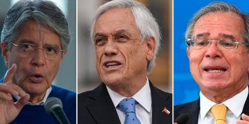 Guillermo Lasso, Sebastián Piñera, Paulo Guedes