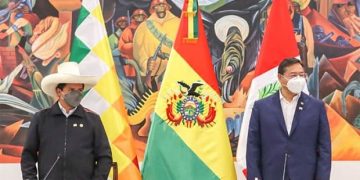 Luis Arce y Pedro Castillo