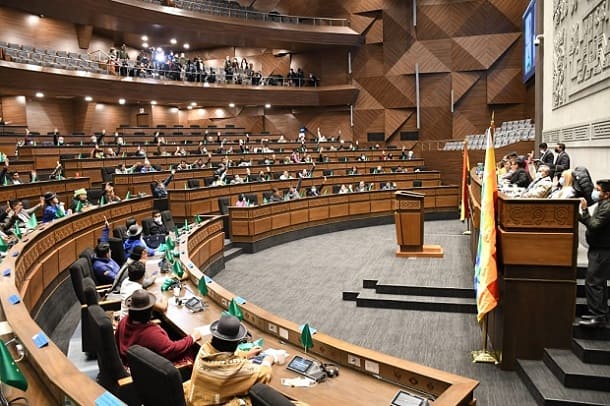 Asamblea diputados Bolivia