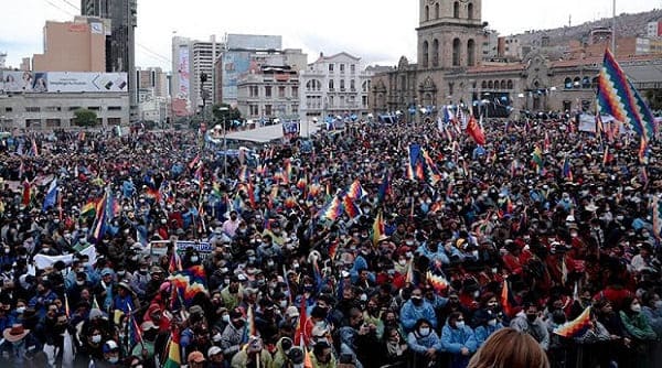 Marcha MAS, La Paz
