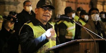 Jhonny Aguilera Comandante Policía Nacional