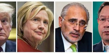 Trump, Clinton, Mesa, Arce