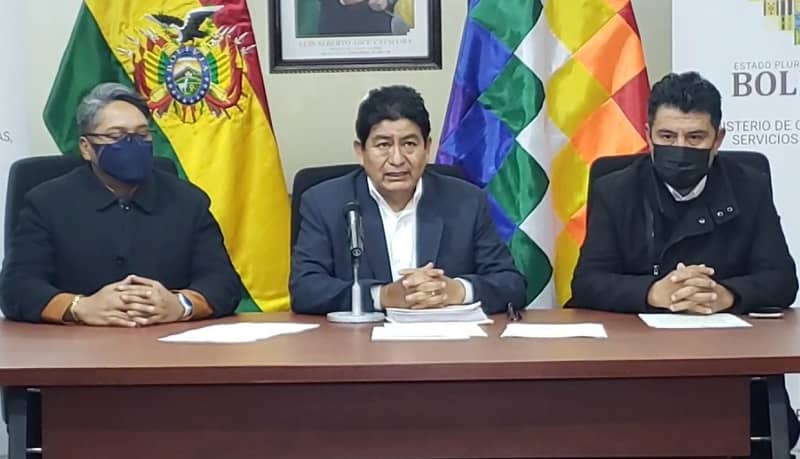 Ministro Obras Públicas Bolivia, crea NAABOL