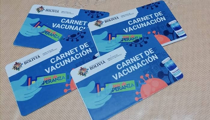 acción popular contra oblicatoriedad , Carnet vacunas