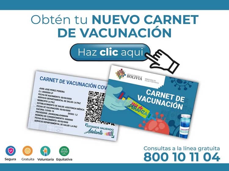 carnet vacunas, covid19