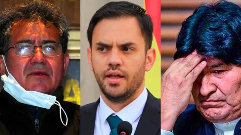 Dávila, Del Castillo, Evo Morales, narcotráfico