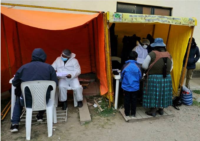 vacunas, Bolivia