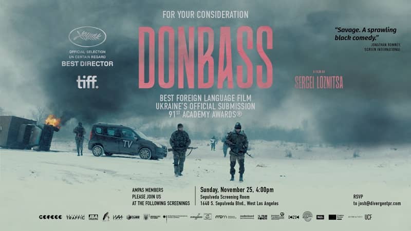 Donbass, cine, guerra Ucrania Rusia