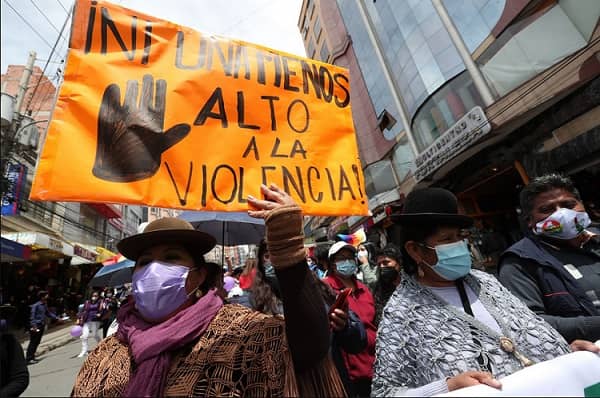 día de la mujer 8M bolivia