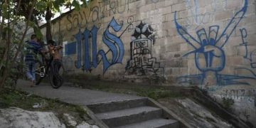 El Salvador, grafitis, pandillas