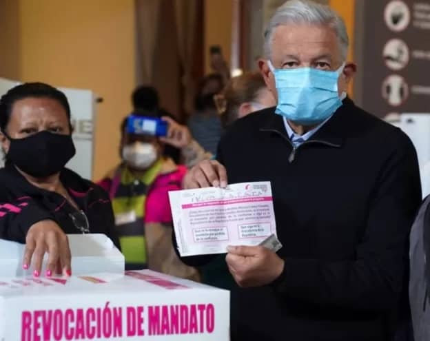 AMLO México referendo revocatorio