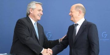 Argentina, Alemania, Alberto Fernandez, Olaf Scholz