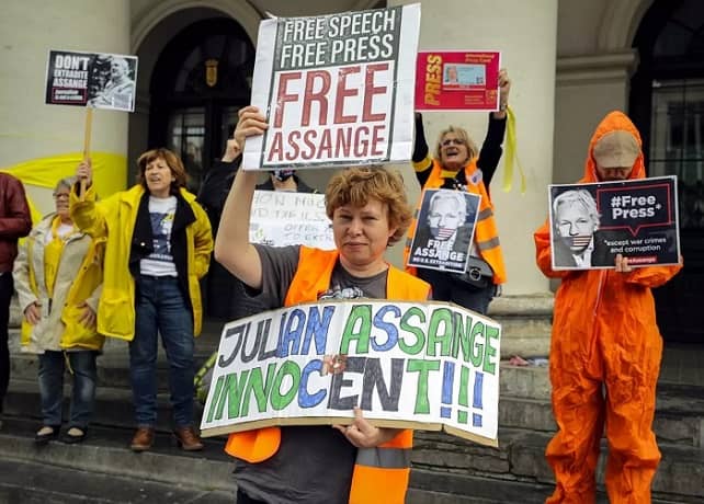 libertad de prensa, julian Assange