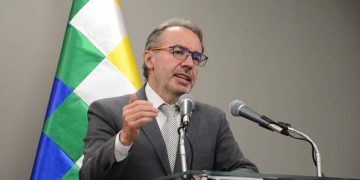 Richter, vocero. reunión Arce y Evo