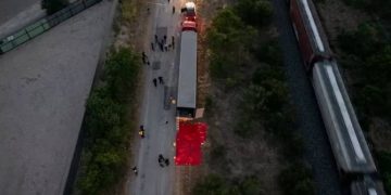 migrantes muertos en camión, Texas