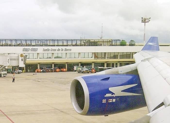Viru Viru, aeropuerto