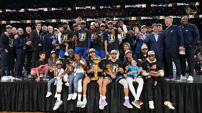 warriors campeones NBA 2022