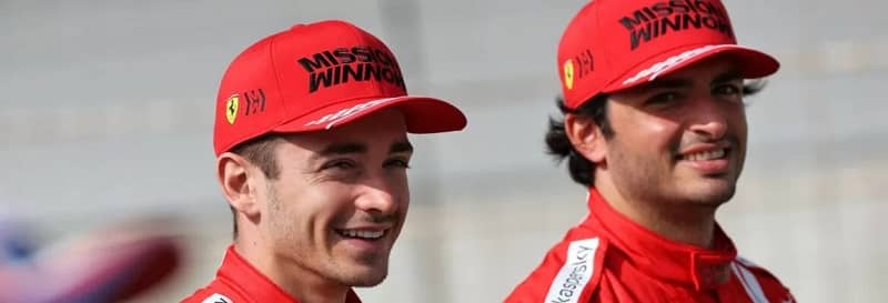 Leclerc y Sainz Fórmula 1