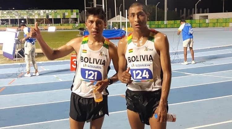 Atletismo Bolivia, juegos boliviarianos 2022