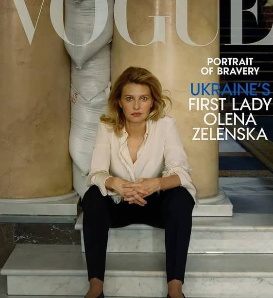 Ucrania,Olena Zelenska, Vogue