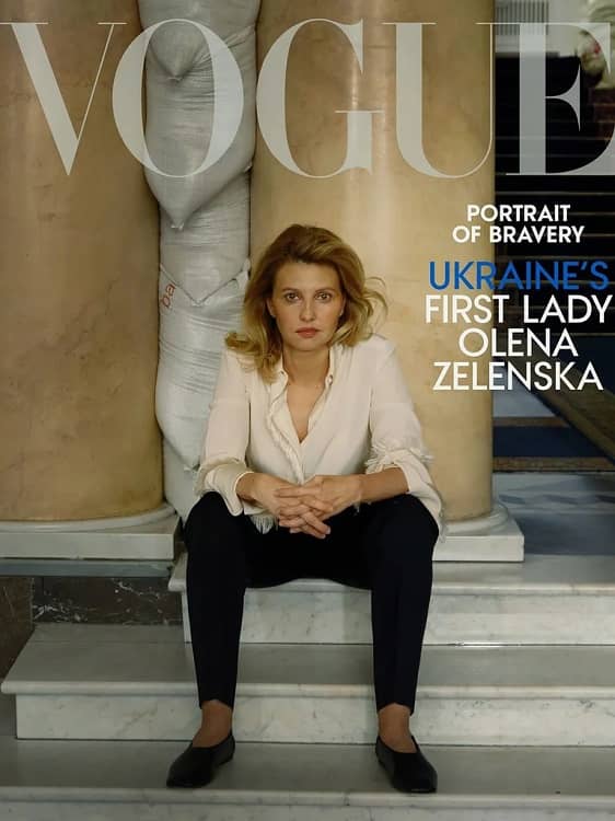 Ucrania,Olena Zelenska, Vogue