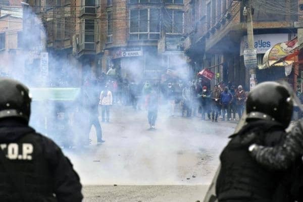 cocaleros, mercado de coca ADEPCOCA, represión policial