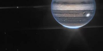 Júpiter, foto telescopio James Webb