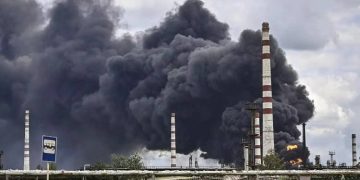 Donbass, ucrania, refinería