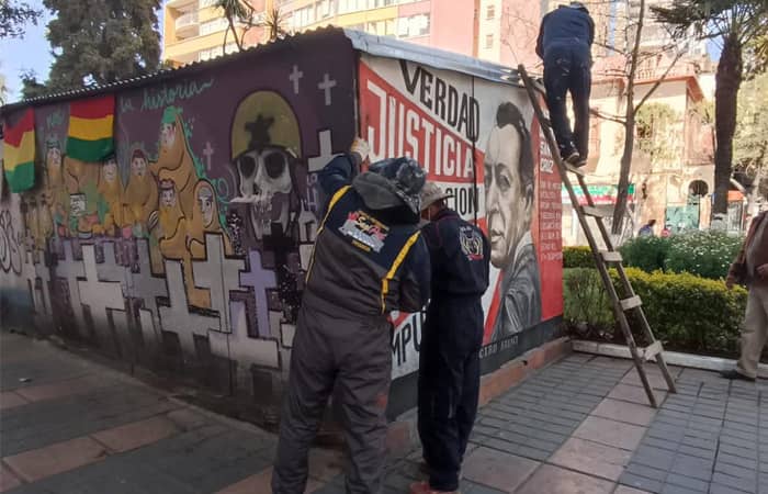 víctimas dictadura levantan carpa El Prado