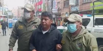 Machicado detenido, adepcoca