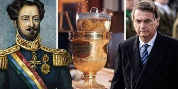 Bolsonaro y emperador de portugal