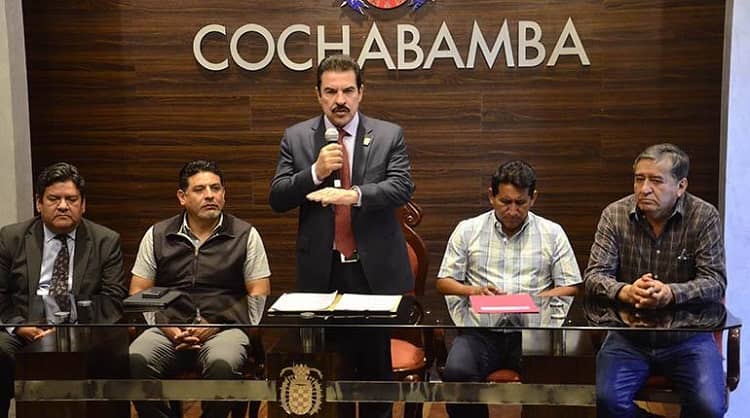 Manfred Reyes Villa, alcalde Cochabamba, censo 2024