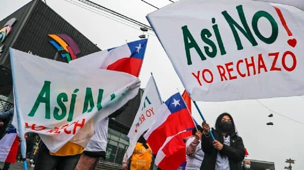 Chile, rechaza reforma constituyente