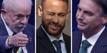 Lula, Neymar, bolsonaro, fútbol y política, juego