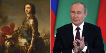 pedro el grande, Putin, Rusia