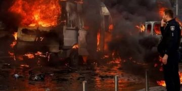 Ucrania bombardeos en Zaporizhia