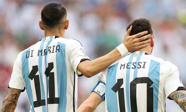 qatar 2022, Argentina Di maría y Messi