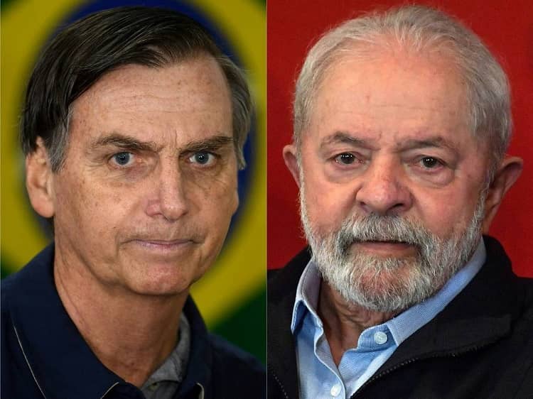 Bolsonaro y Lula, brasil elecciones 2022