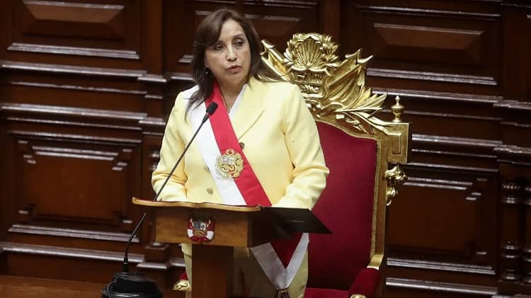dina Boluarte, presidente Perú