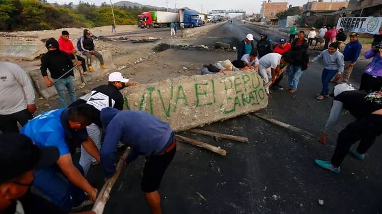 Perú, protestas por Pedro Castillo
